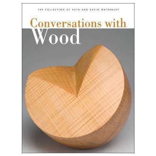Wood sculpture on book cover